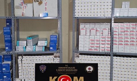 Osmaniye'de Tarihi Geçmiş 250 Bin İlaç Ele Geçirildi