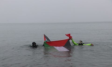 Rize'de Arama Kurtarma Derneği Üyelerinden Farkındalık Etkinliği