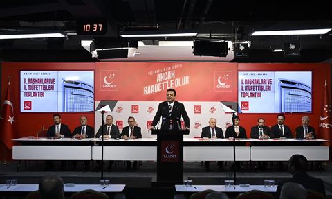 Saadet Partisi Genel Başkanı Mahmut Arıkan'dan İsrail Açıklamaları