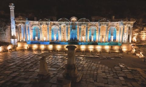 Sagalassos Antik Kenti'nde Gece Müze Deneyimi