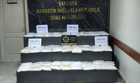 Sakarya'da 100 Kilogram Sentetik Uyuşturucu Operasyonu
