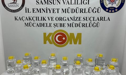 Samsun'da Kaçakçılık Operasyonu: 2 Zanlı Yakalandı