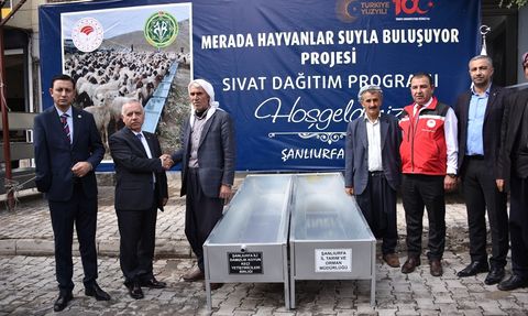 Şanlıurfa'da Hayvan Yetiştiricilerine Sıvat Desteği