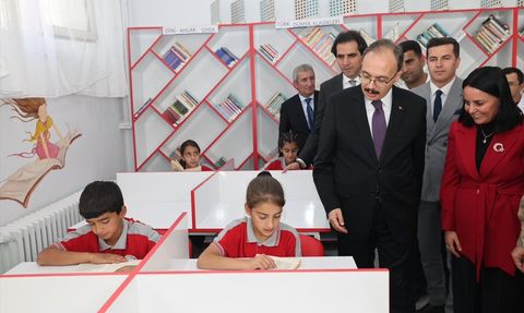 Siirt'te Şehitler Kütüphanesi Açıldı