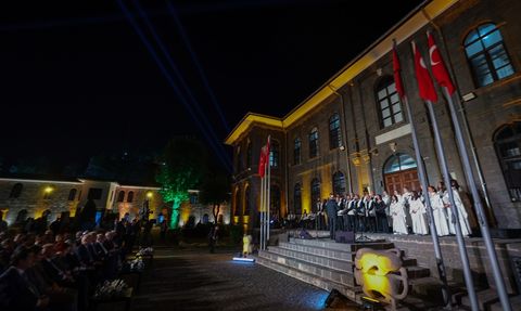 TBMM Başkanı Kurtulmuş, Diyarbakır'da Antakya Medeniyetler Korosu'nu Dinledi