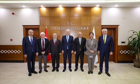 TBMM Başkanı Kurtulmuş Diyarbakır'da İncelemelerde Bulundu