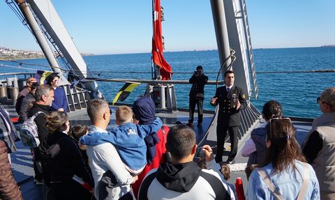 TCG Alemdar Tekirdağ'da Ziyarete Açıldı