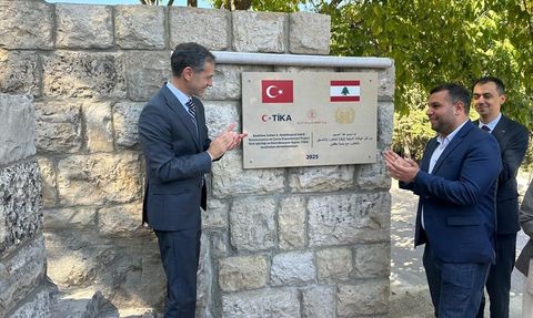 TİKA'dan Lübnan'da Tarihî Sebil Restorasyonu