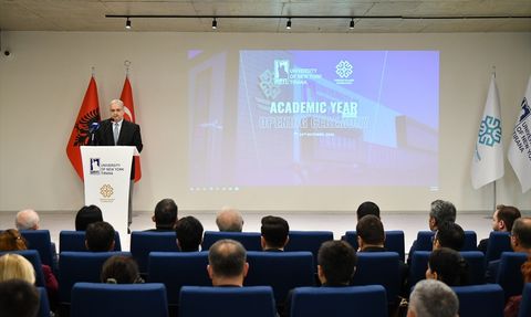 Tiran New York Üniversitesi'nde Yeni Akademik Yıl Açılışı Yapıldı