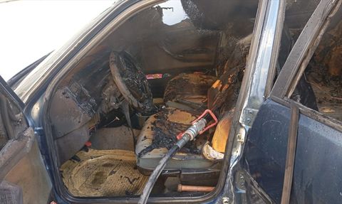 Tokat'ta Araç Kundaklama Olayı: Zanlı Gözaltına Alındı