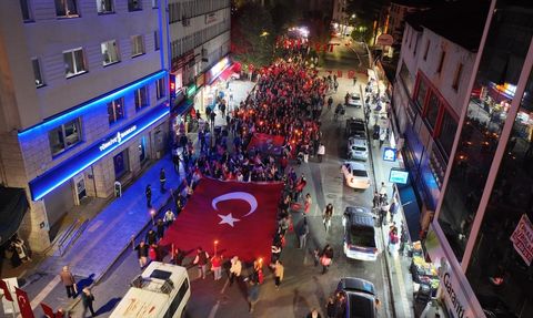 Tunceli'de Cumhuriyet Bayramı Coşkusu