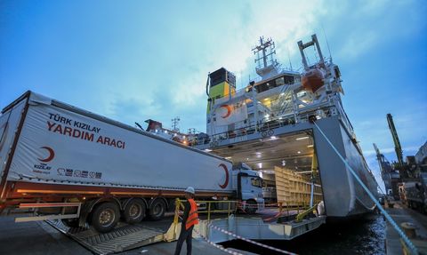 Türk Kızılay Gazze'de Acil Ateşkes ve İnsani Yardım Çağrısı Yaptı