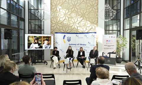 Ukrayna'nın Ankara Büyükelçiliğinden "İrpin: Benim Evim" Tanıtımı