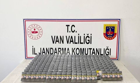 Van'da 1470 Paket Kaçak Sigara Yakalandı