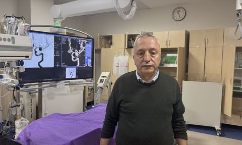 Yasemin Tuzci, Kapalı Yöntemle Dev Anevrizmasından Kurtuluyor