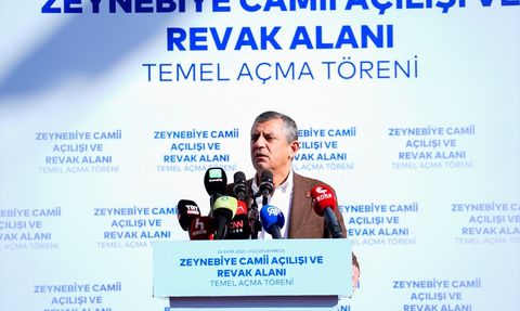 Yılmaz, Zeynebiye Camii Açılışında Dikkat Çeken Mesajlar Verdi