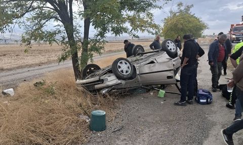 Yozgat'ta Trafik Kazası: 1 Ölü, 1 Yaralı
