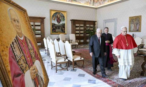 Abbas ile Papa 14’üncü Leo’nun ilk görüşmesi: Gazze’ye yardım ve iki devletli çözüm