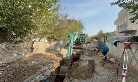Adıyaman’da çarşı merkezinde eş zamanlı altyapı ve üstyapı çalışmaları