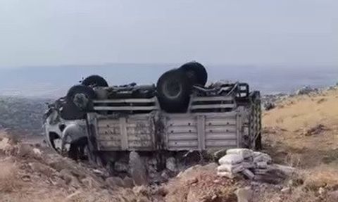 Adıyaman Kahta'da kamyonet takla attı: 5 yaralı