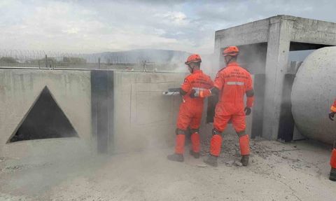 AFAD tarafından 3’üncü Ordu Komutanlığı personeline arama ve kurtarma eğitimi