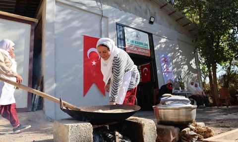 Ağın'da Yöresel Leblebi Yapımı Etkinliği Gerçekleşti