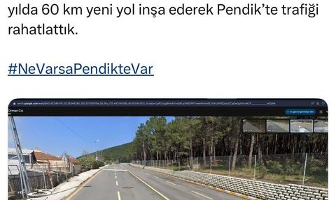 Ahmet Cin'den Mansur Yavaş'a 'yol' göndermesi: Pendik'te 60 km yeni yol