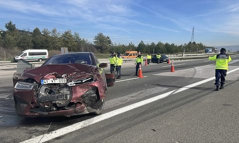 Anadolu Otoyolu'nda Kazada Çocuk Hayatını Kaybetti