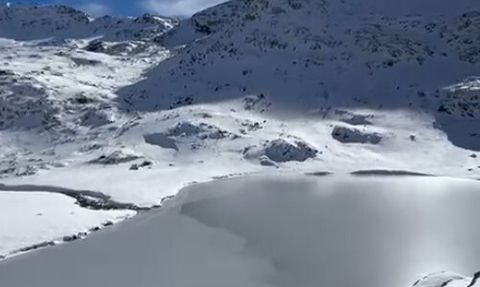 Artabel Gölleri'nde Kış: 20'den Fazla Göl Dondu