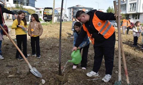 Atakumlu Çocuklardan Çocuk Hakları Günü'nde Yeşil Mesaj