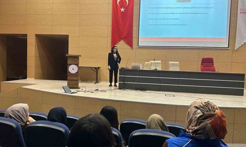 Aydın'da Öğrencilere Kadına Yönelik Şiddet Bilinçlendirme Konferansı