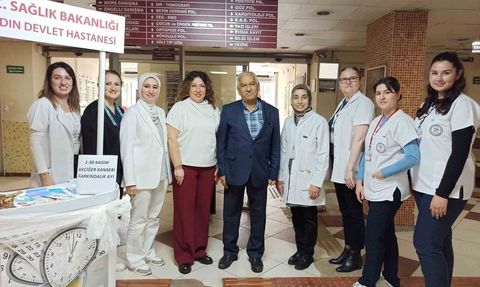 Aydın Devlet Hastanesi'nde akciğer kanserinde erken tanı vurgusu