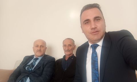 Aydıntepe'de Emekli Öğretmen Nejdet Kardeş'e Vefa Ziyareti