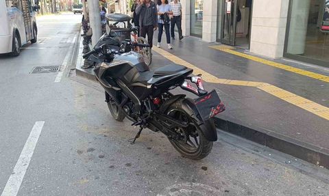 Bandana ile kapatılan plaka denetimde ortaya çıktı: 43 bin 149 TL ceza