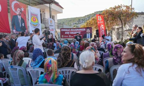 Başkan Boltaç: Tarsus'ta beş yıl sürecek asfalt çalışması