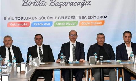 Başkan Geçit iş dünyası ile 'Birlikte Başaracağız' kapsamında ekonomik istişare yaptı