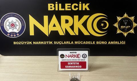 Bilecik'te uyuşturucu operasyonu: 1 kişi gözaltına alındı