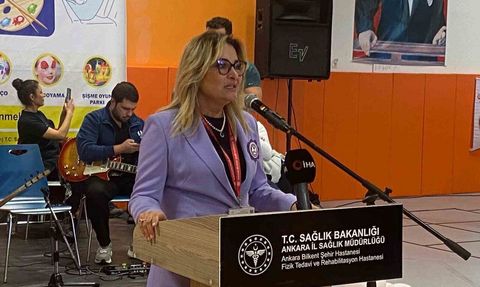 Bilkent Şehir Hastanesi'nde 'Doğal Şenlik' ile normal doğumun faydaları anlatıldı