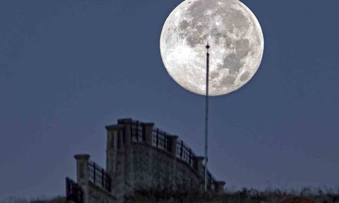 Bitlis'te Süper Ayın Ardından Sabahın Büyüleyici Vedası