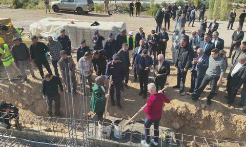 Bucakkışla'da Jandarma Karakolu Temel Atma Töreni Gerçekleşti