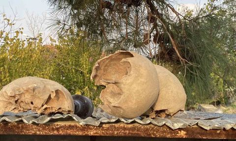 Burdur'da kazı sırasında insan kemikleri bulundu