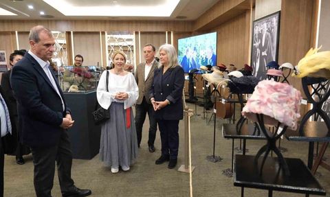 Büyükçekmece'de Cumhuriyet Şapkaları Sergisi açıldı