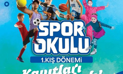 Büyükşehir Spor Okullarında 1. Kış Dönemi Kayıtları Başladı