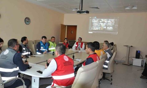 Çanakkale Mehmet Akif Ersoy Devlet Hastanesi'nde TAMP tatbikatı