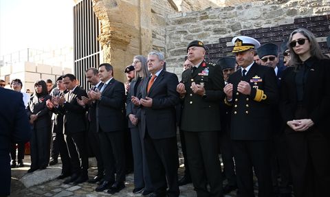 Çanakkale Savaşları'nın İlk Şehitleri Anıldı