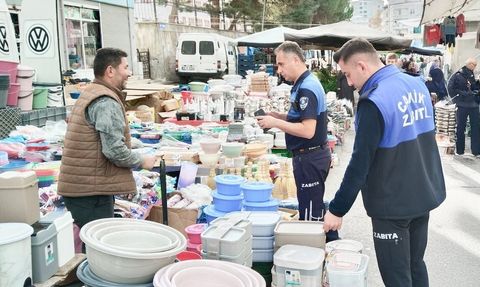 Canik’te semt pazarlarında sıkı denetim