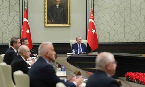 Cumhurbaşkanlığı Kabinesi Beştepe’de toplandı