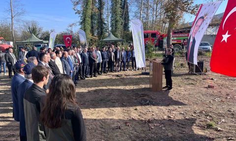 Devrek'te 11 Kasım'da 400 fidan toprakla buluştu