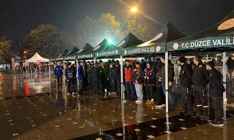 Düzce'de 12 Kasım 1999 Depremi 26. Yılında Anıldı