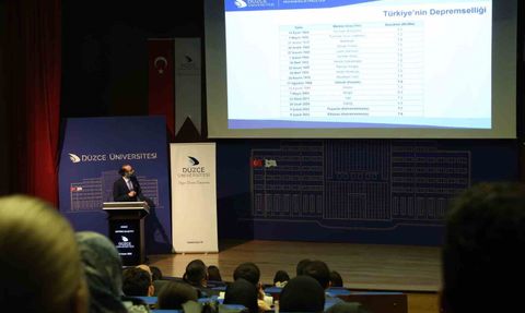 Düzce Deprem Çalıştayı: Fay Hattı, Dayanıklı Yapılar ve Yeniden Yapılanma